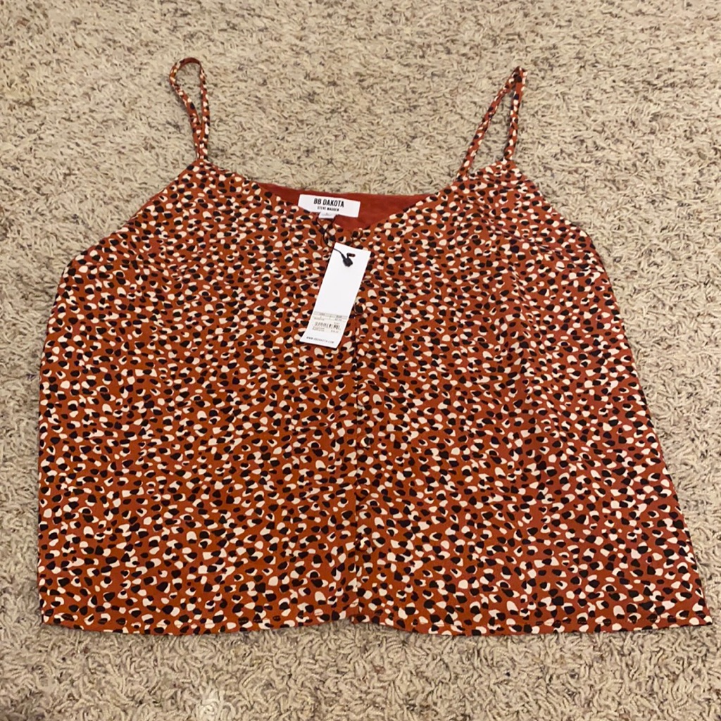 Nwt Patterned Tank
